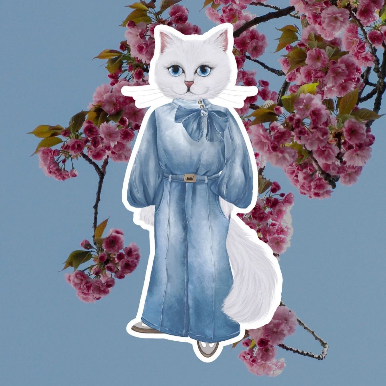 Denim Cat Maniita Lacitta.