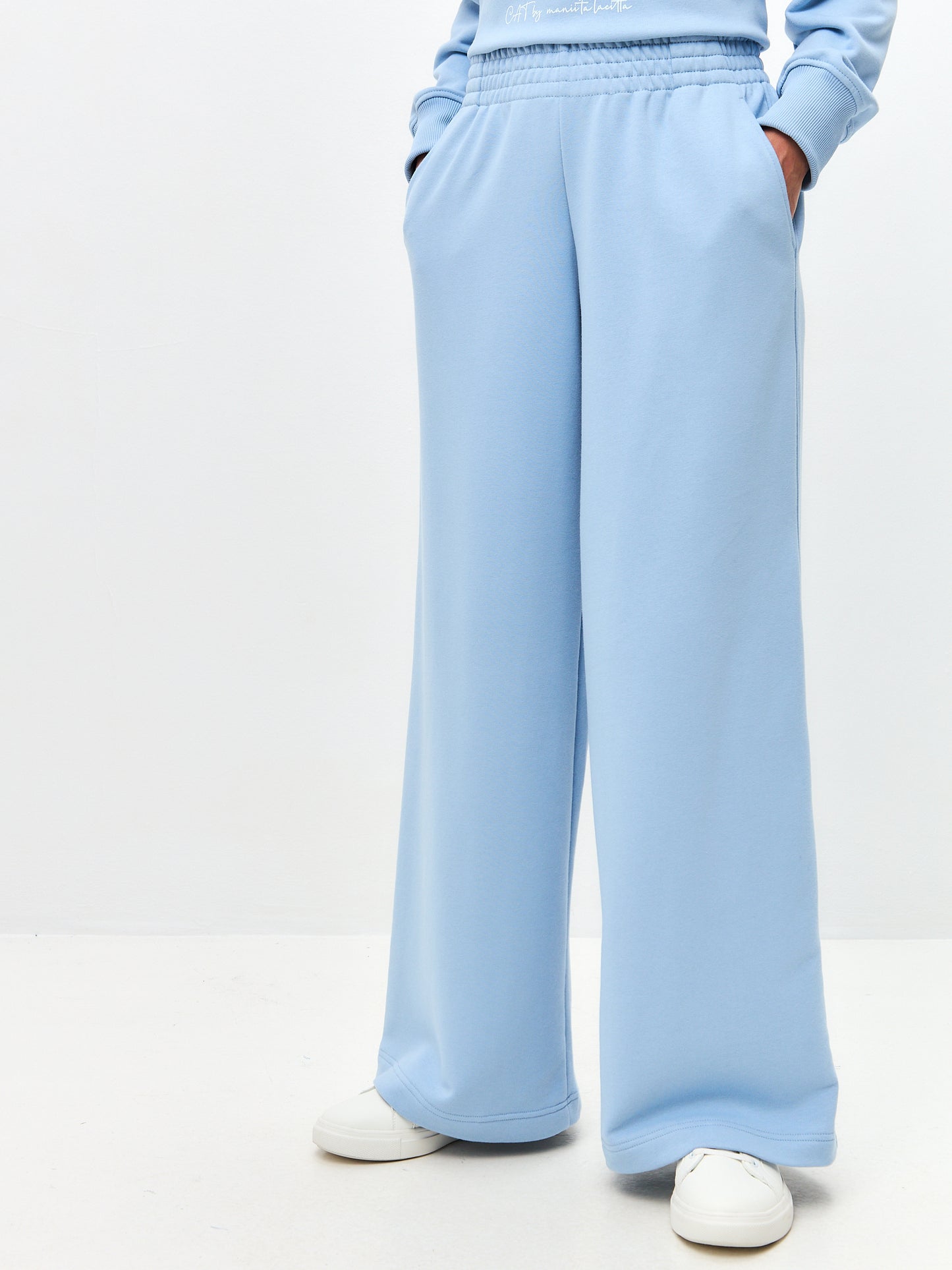 Pantalon de survêtement blanc pour femme CAT