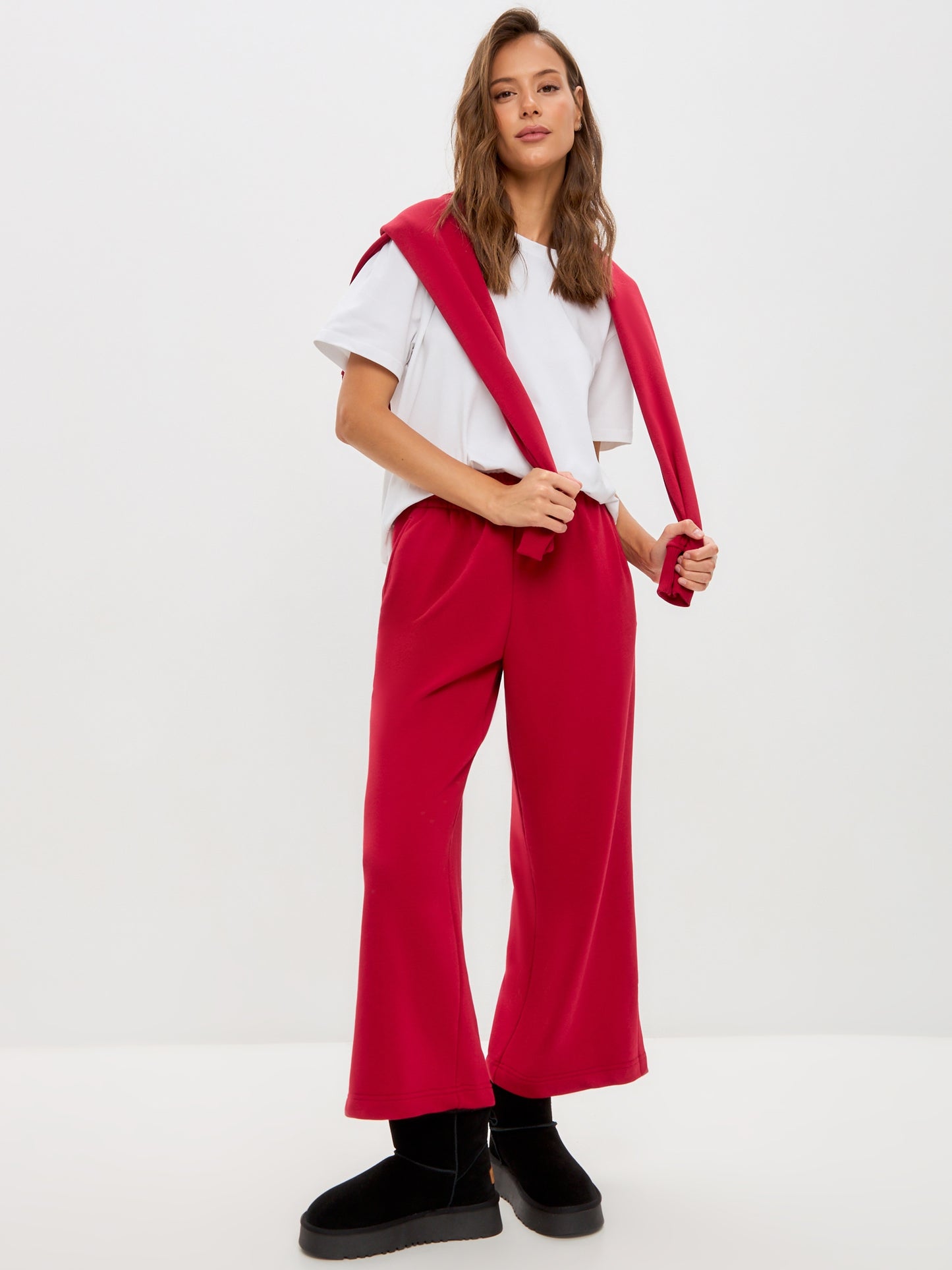 Red Women's culottes CAT