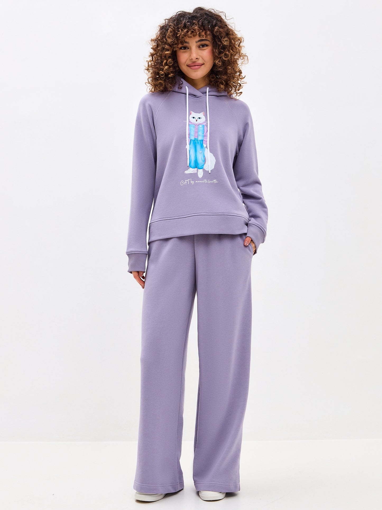 Purple Women's sweatpants  CAT