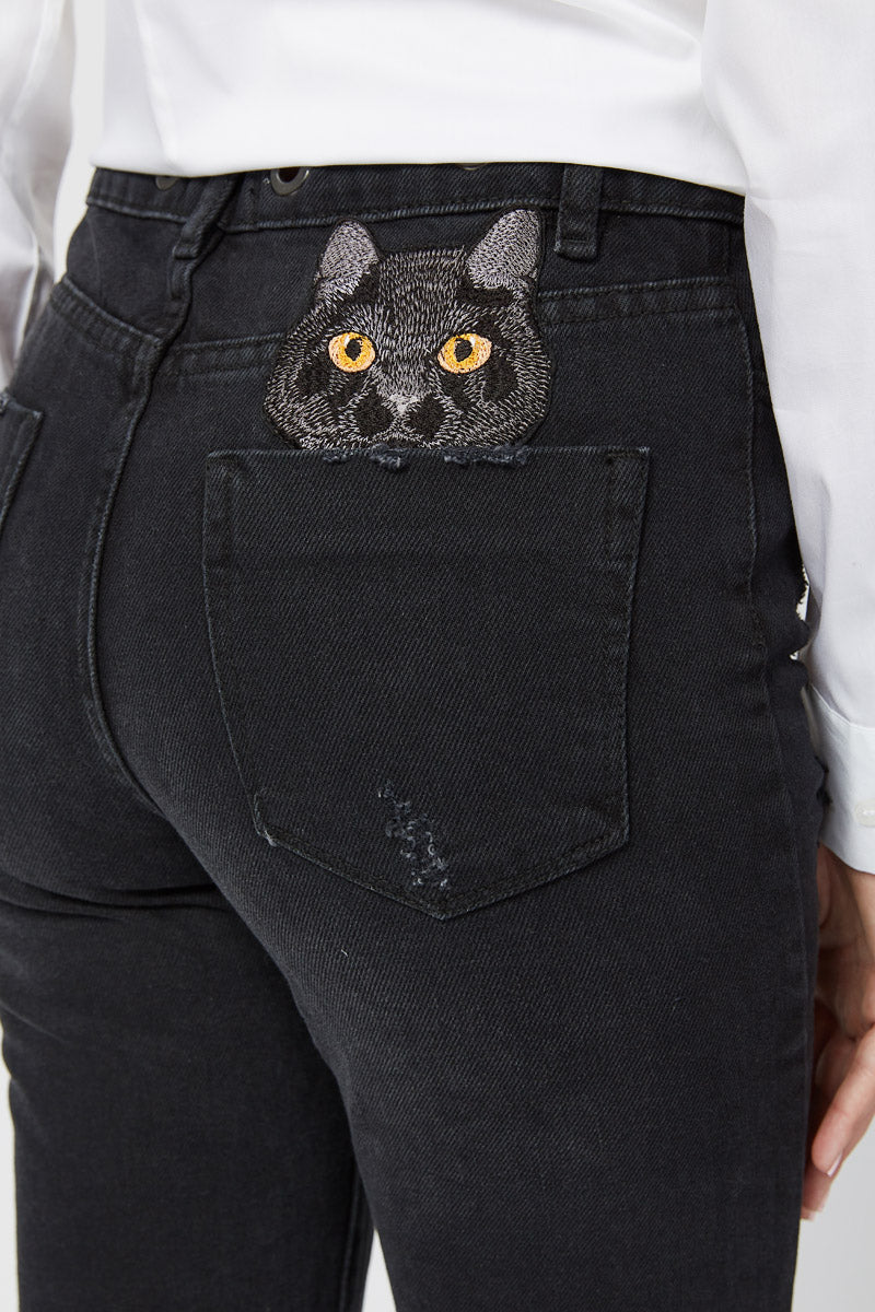 Black Women’s jeans CAT - Bottom