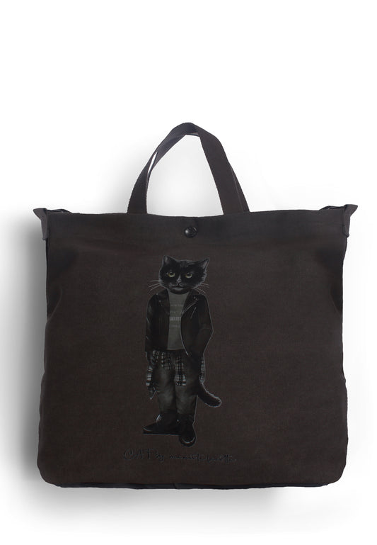 Shopper grey with ROCKER CAT