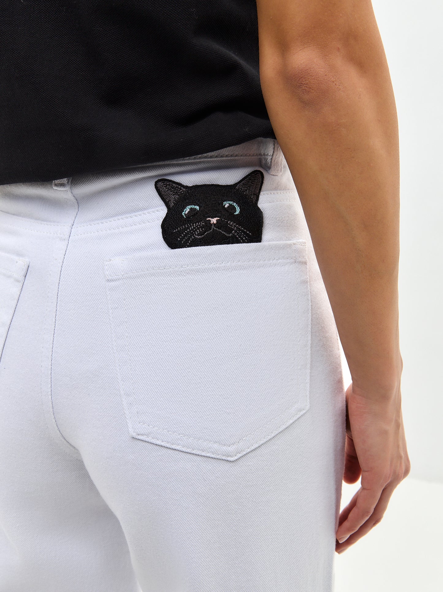 Pantalon pour femmes noires CAT