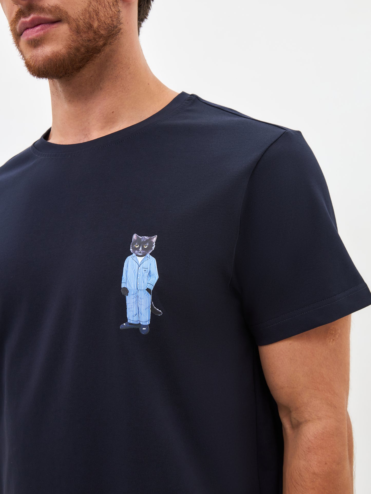 Blue pajama CATSLEEPM