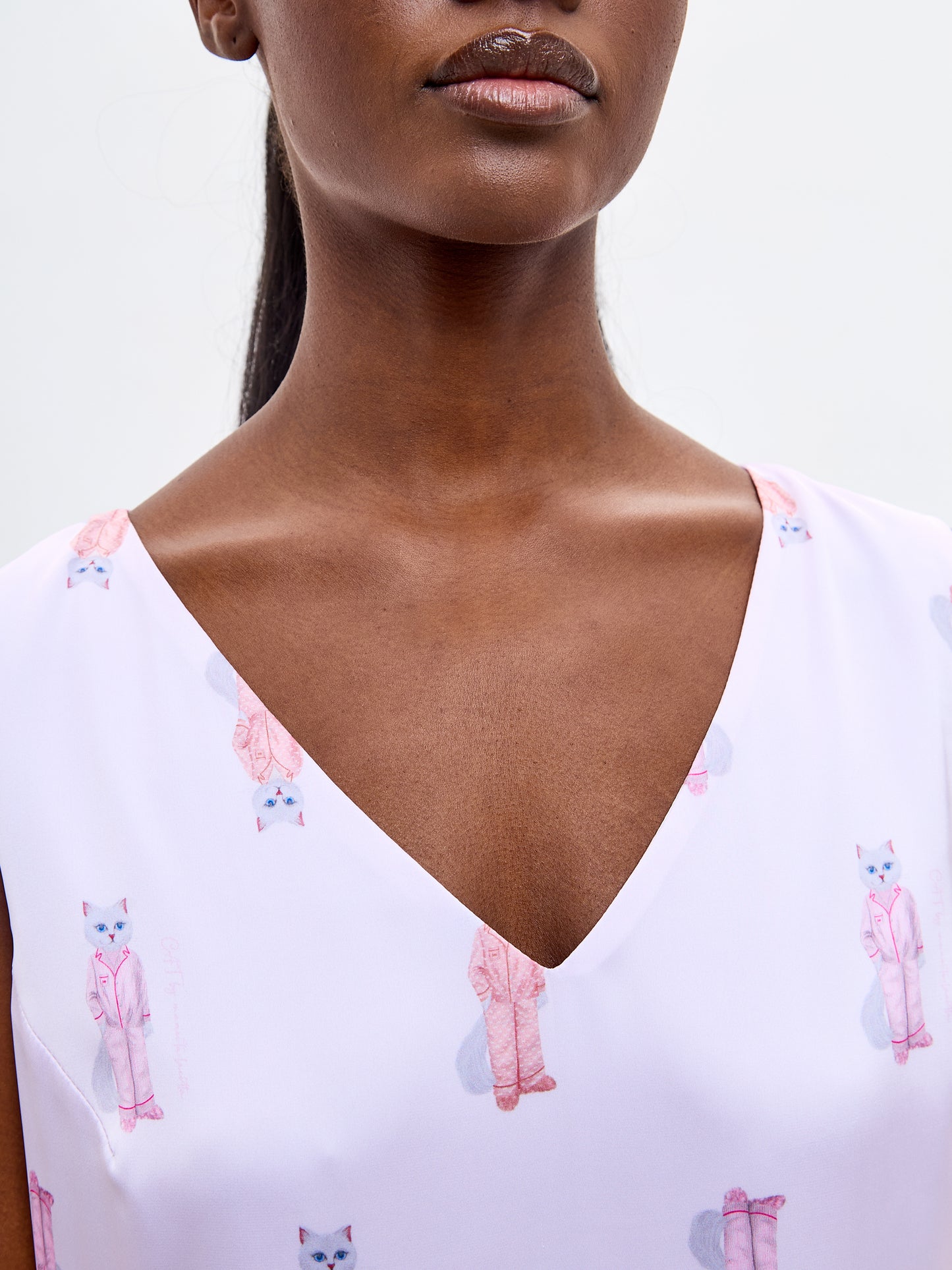 Pink silk loungewear - Loungewear