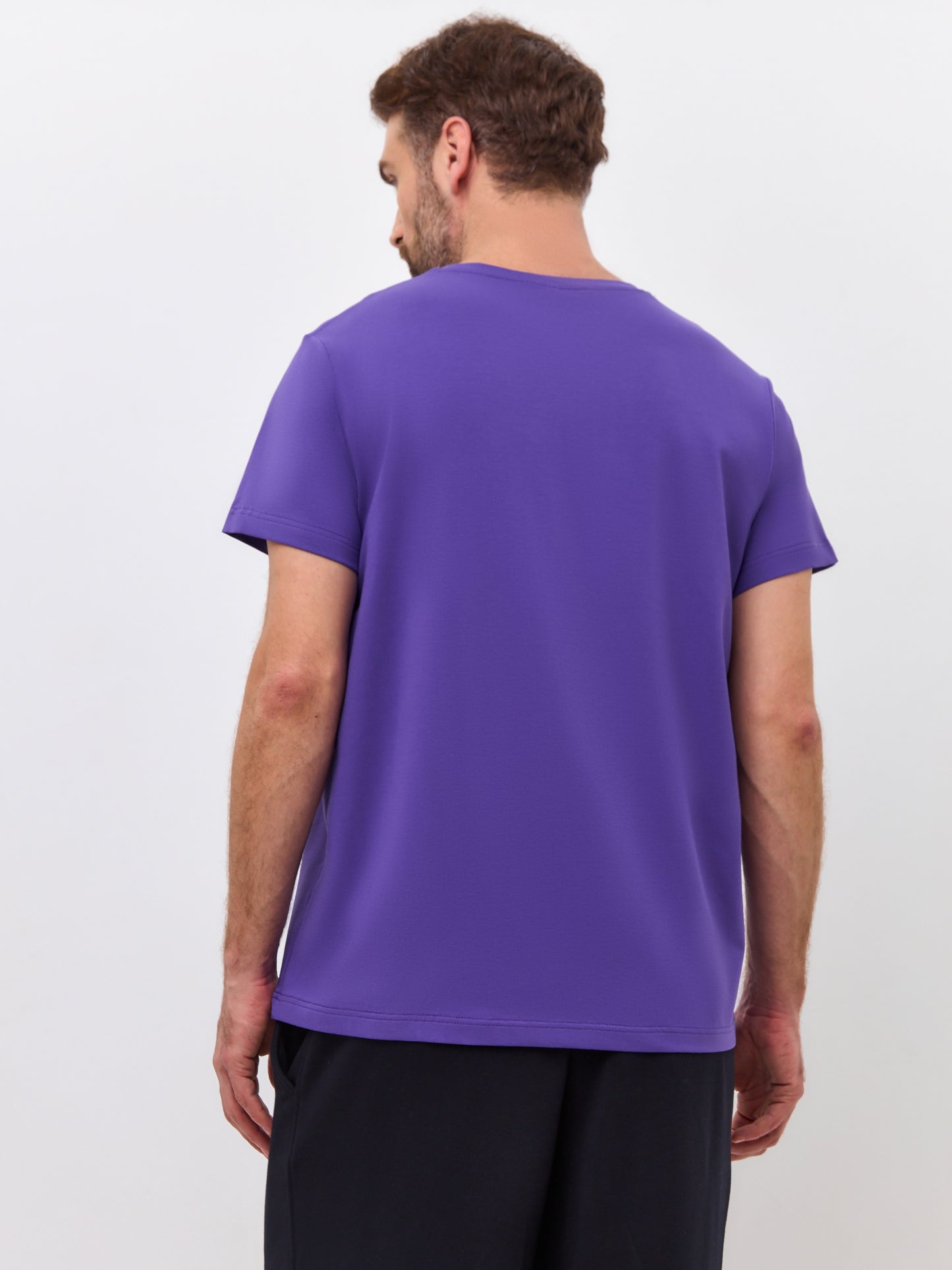 Purple Printed T-shirt SPORT CAT