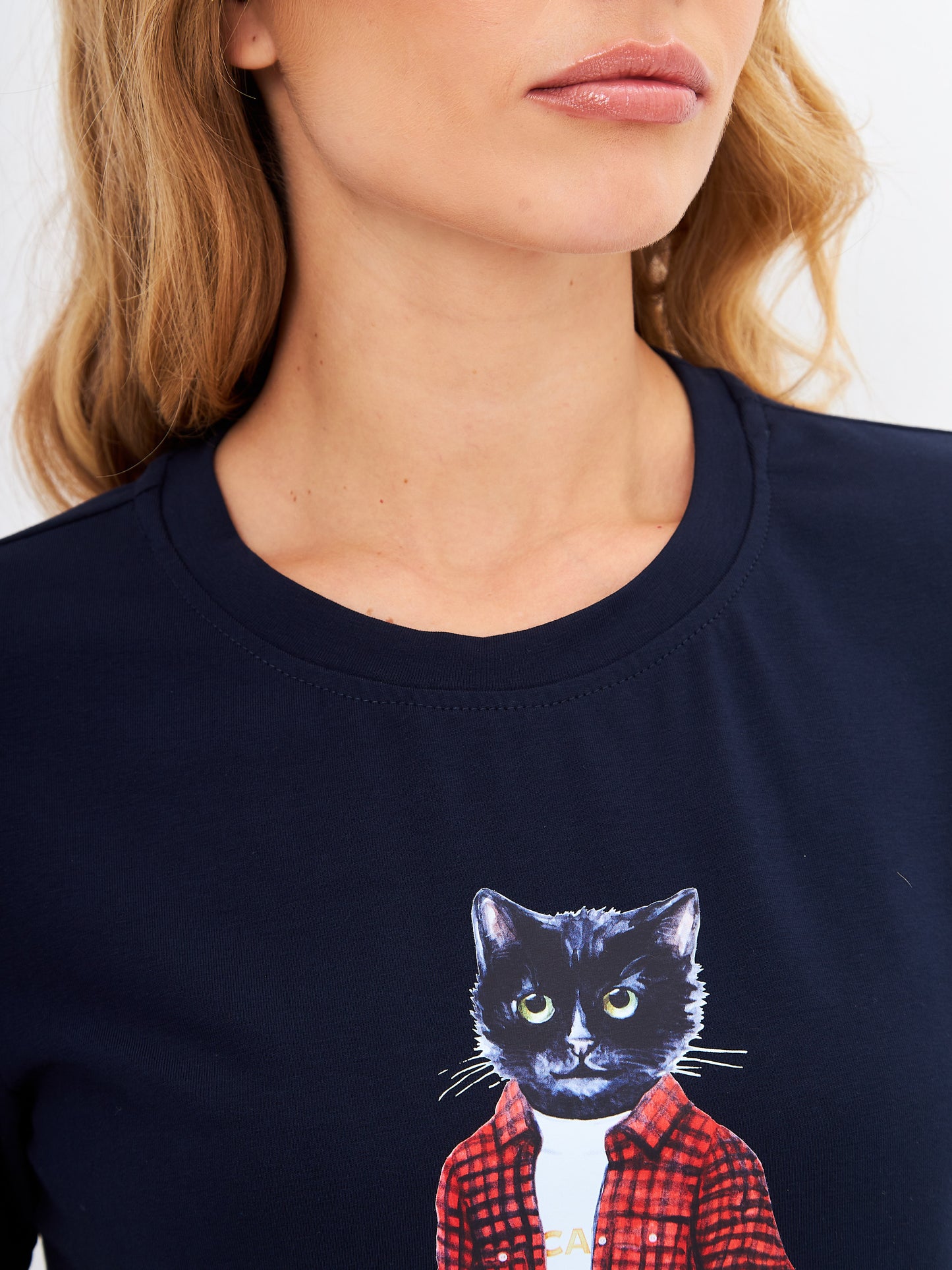 Pack of 2 printed T-shirts COUNTRY CAT