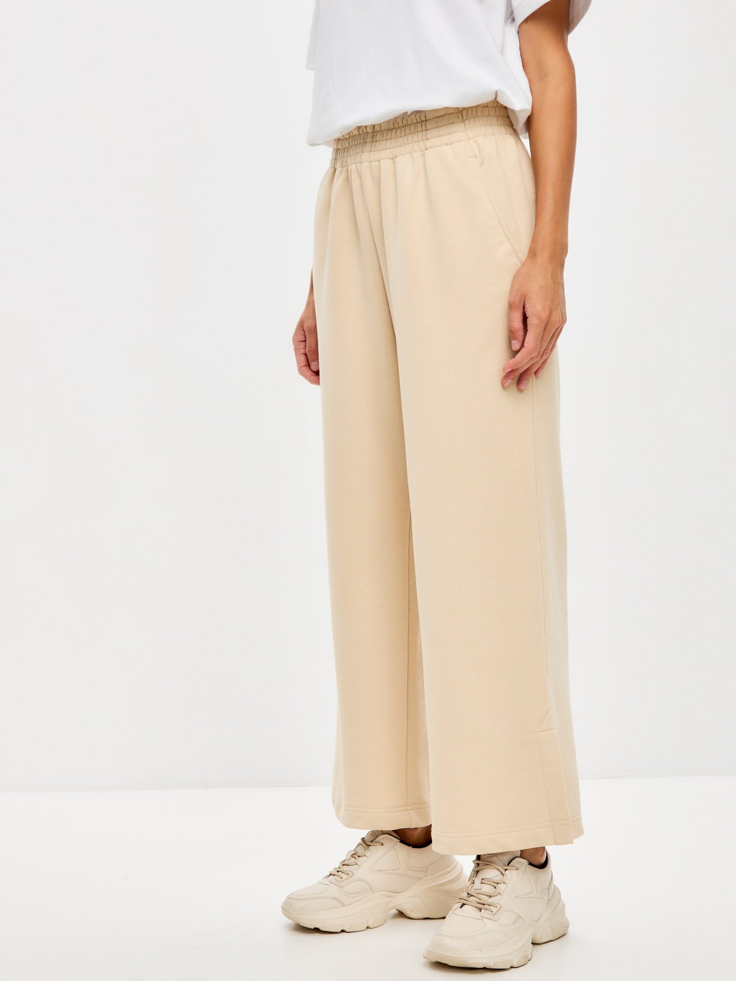 Beige Women’s culottes CAT - Bottom