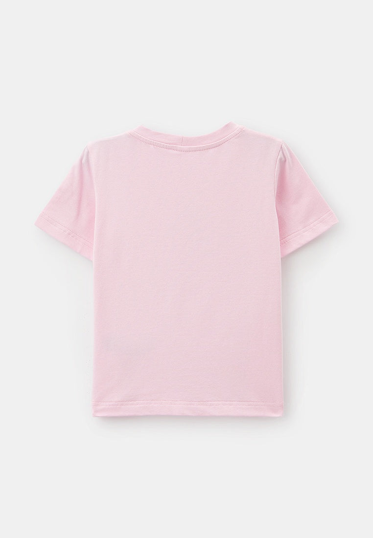 T-shirt rose imprimé CHAT DE BALLET