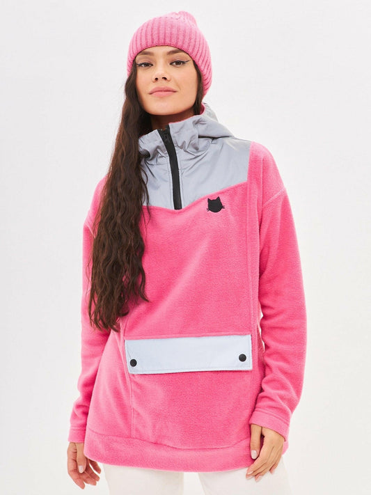 Fleece hoodie CATRAIN - Maniita Lacitta