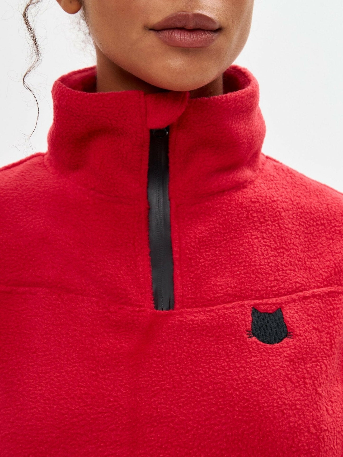 Fleece sweatshirt CATFLEES - Maniita Lacitta