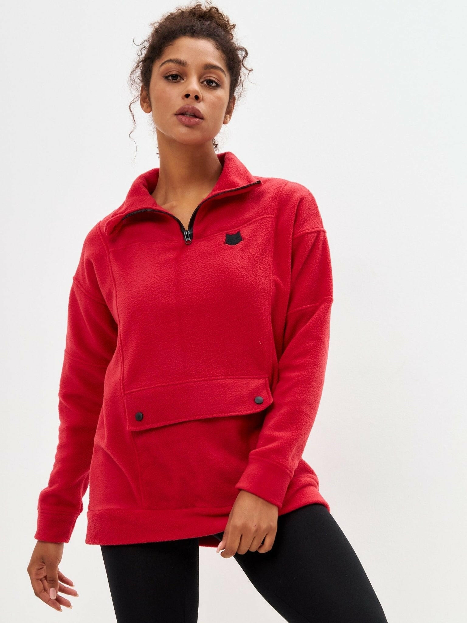 Fleece sweatshirt CATFLEES - Maniita Lacitta