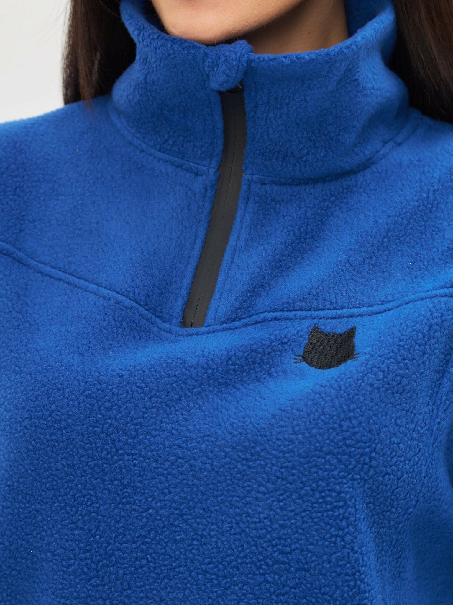 Fleece sweatshirt CATFLEES - Maniita Lacitta