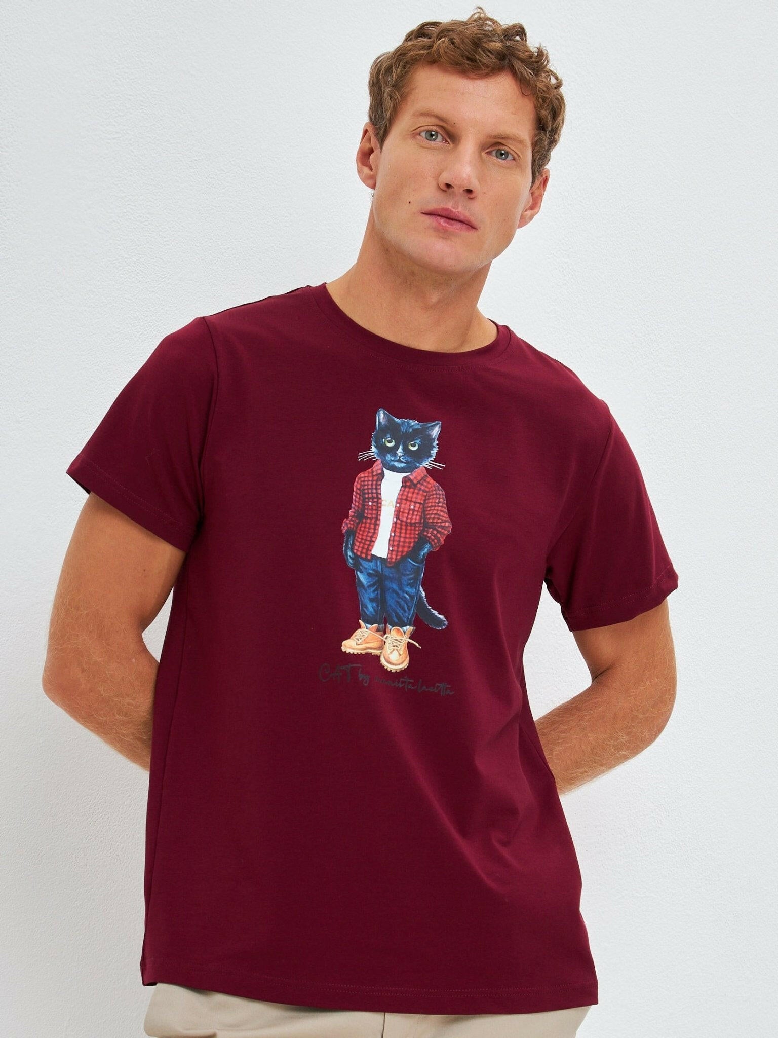 Printed T-shirt COUNTRY CAT - Maniita Lacitta