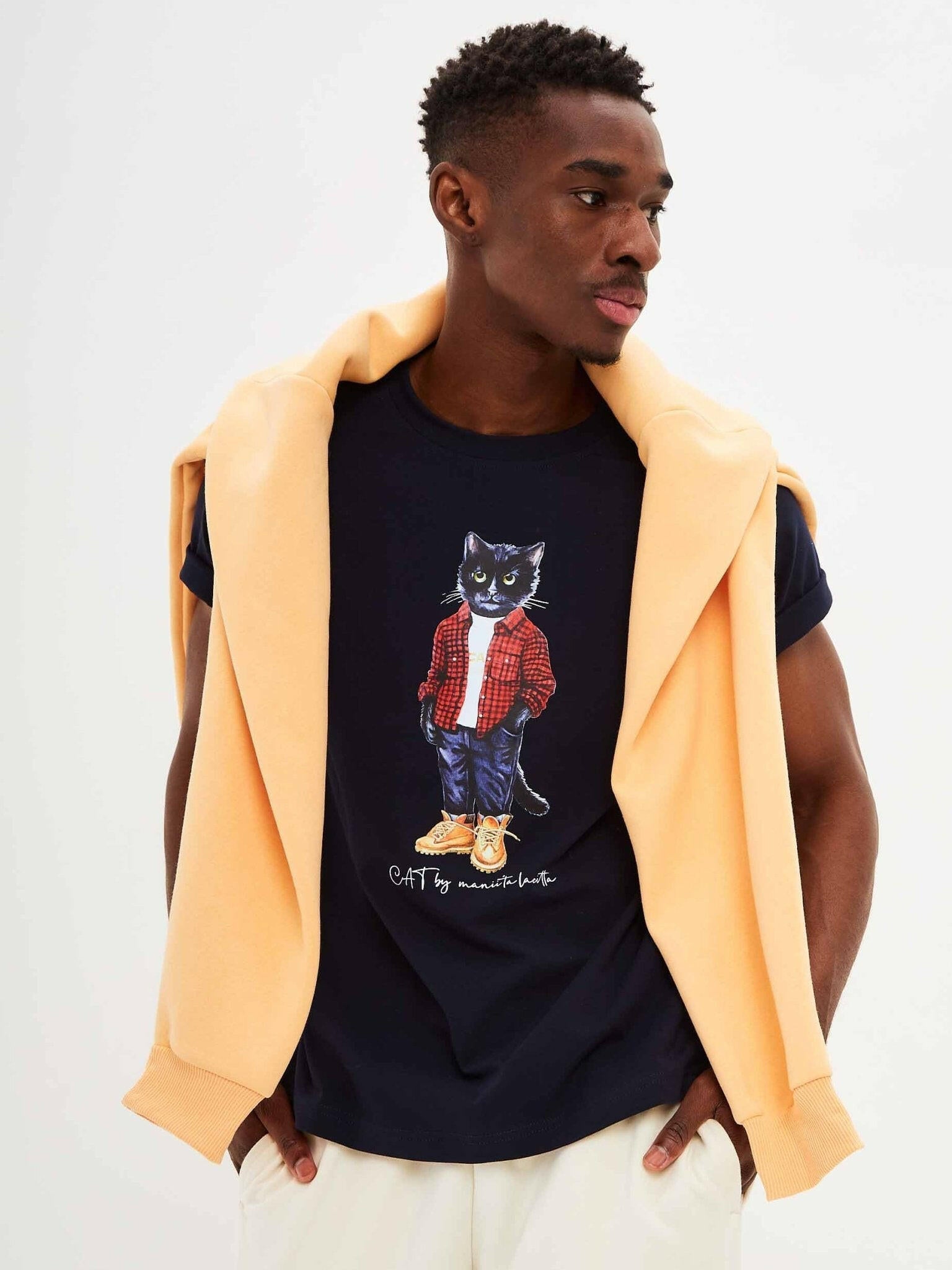 Printed T-shirt COUNTRY CAT - Maniita Lacitta