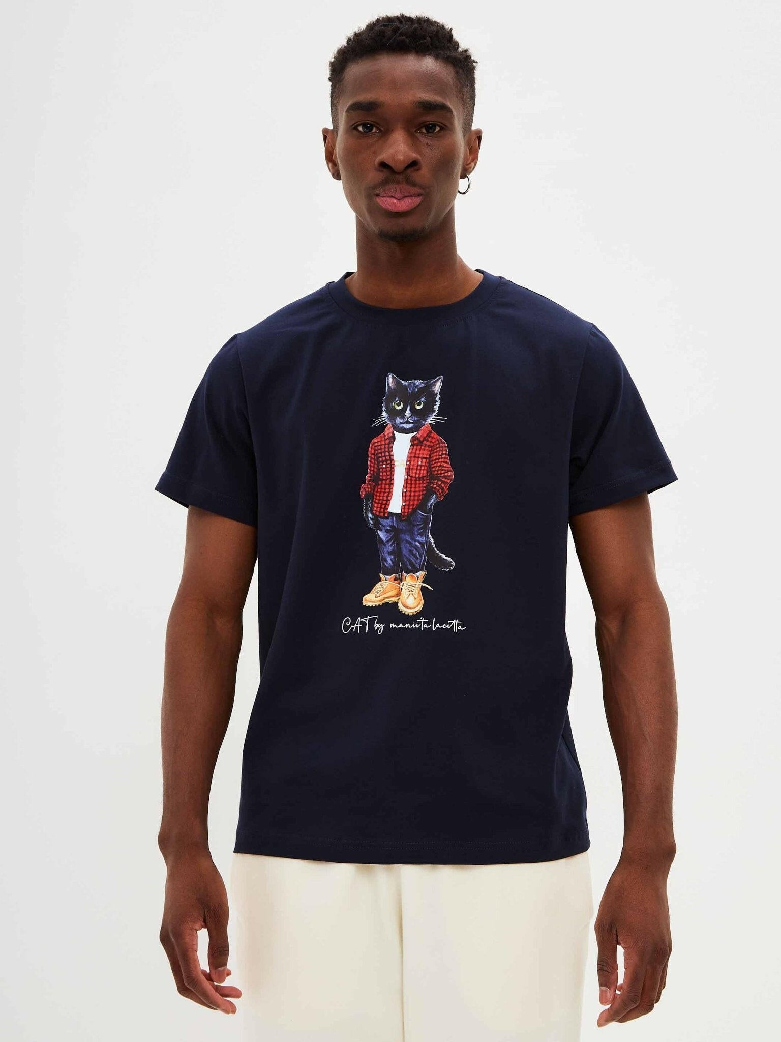 Printed T-shirt COUNTRY CAT - Maniita Lacitta