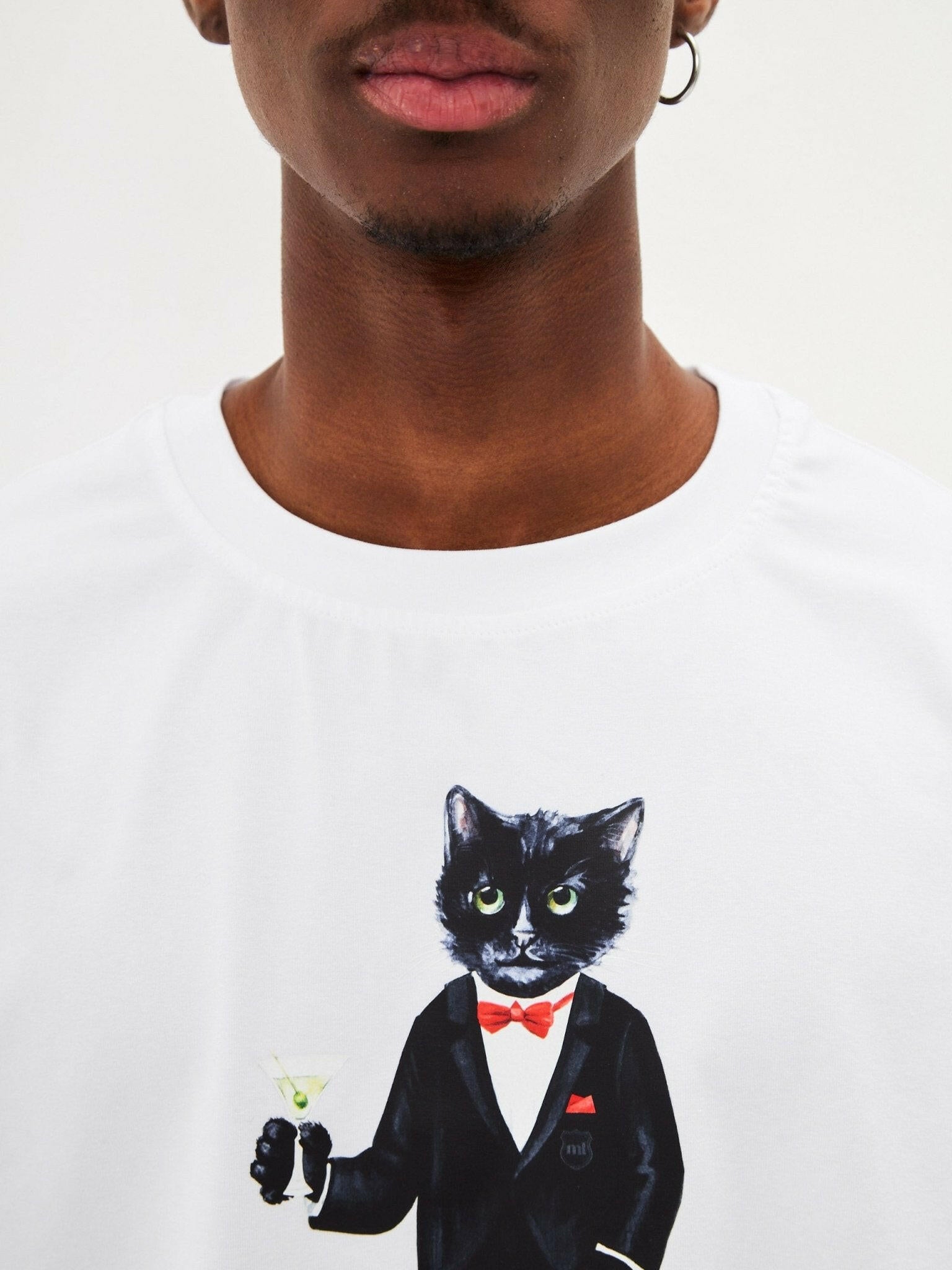 Printed T shirt DANDY CAT Maniita Lacitta Order now