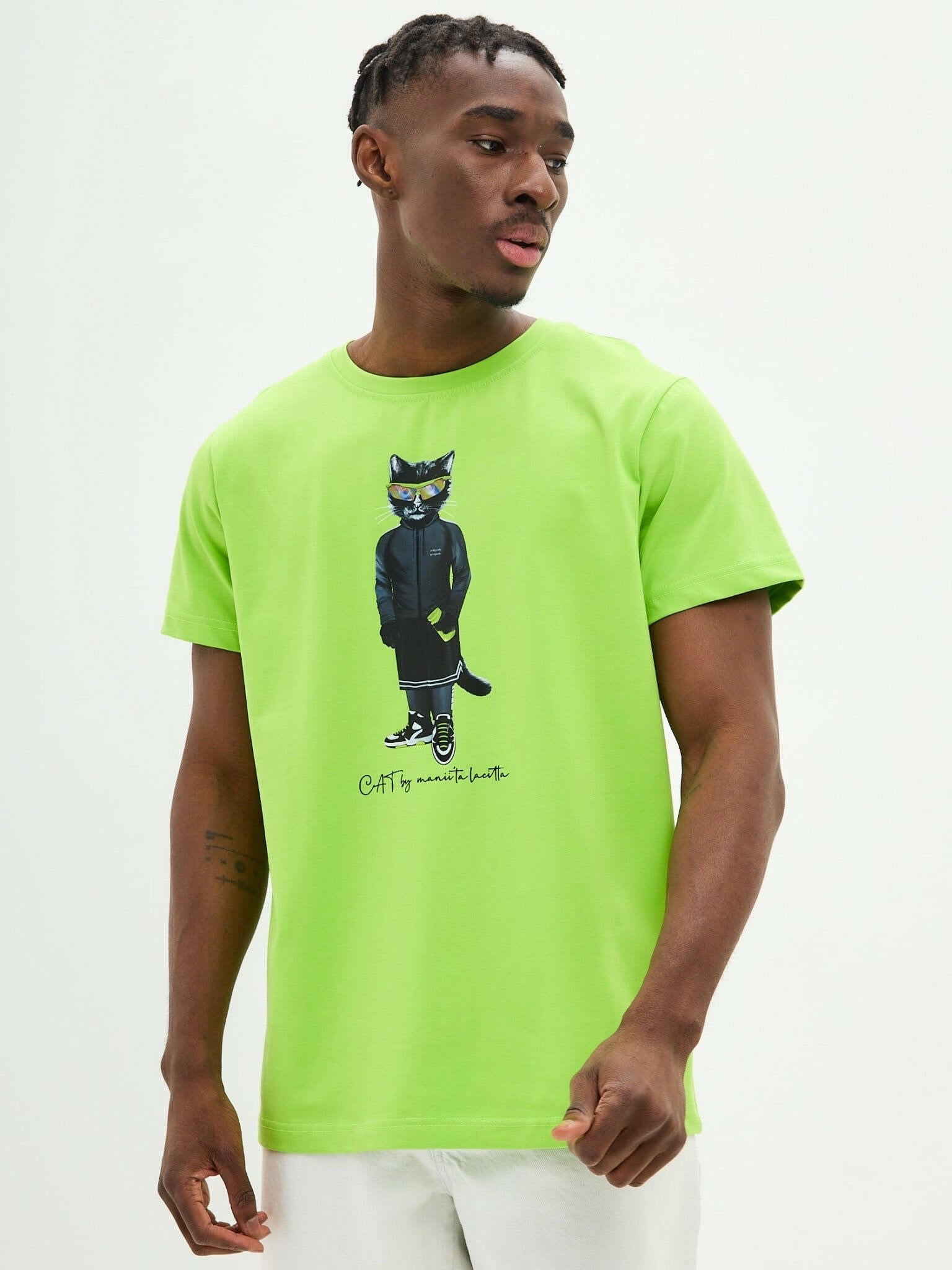 Printed T-shirt SPORT CAT - Maniita Lacitta