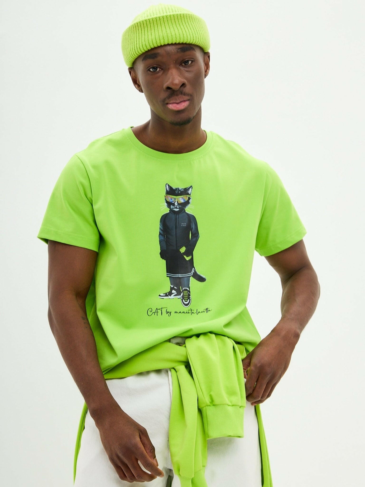 Printed T-shirt SPORT CAT - Maniita Lacitta